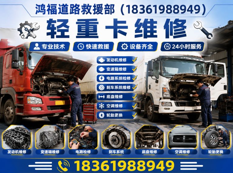 昆山市苏州货车救援展示图